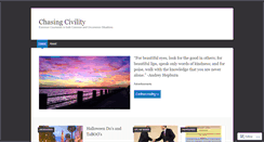 Desktop Screenshot of chasingcivility.com